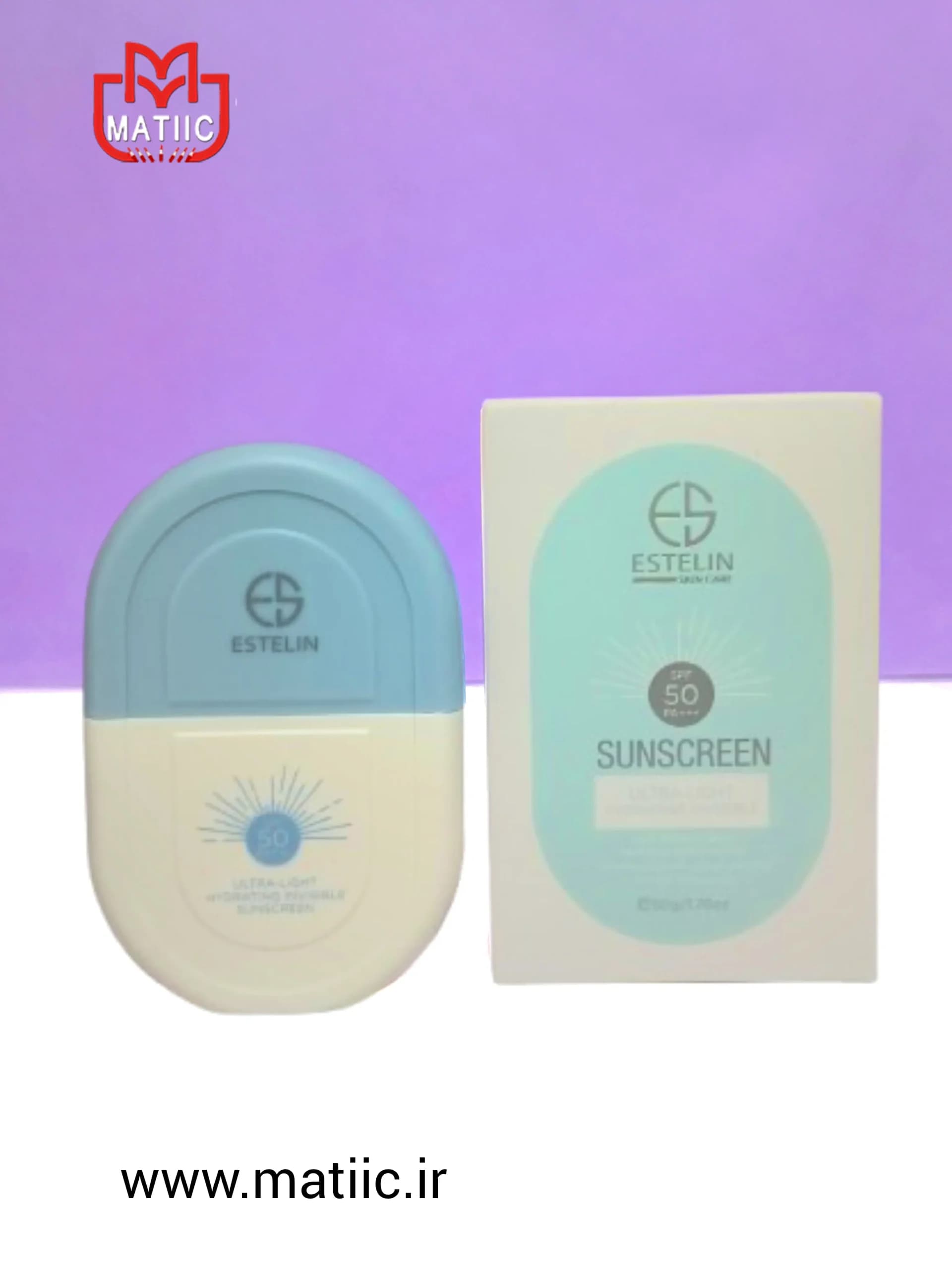 ضد آفتاب بی رنگ استلین بی رنگ SPF 50