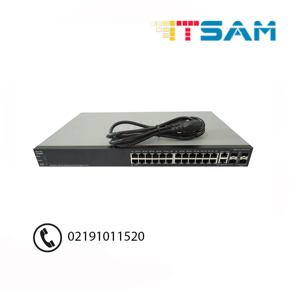 سوئیچ سیسکو مدل SG500-28 — تصویر ۲