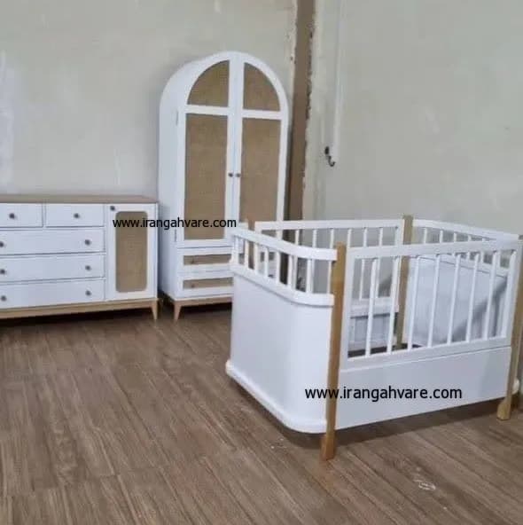 سرويس ٣ تيكه چوبى حصيرى كد M — تصویر ۹
