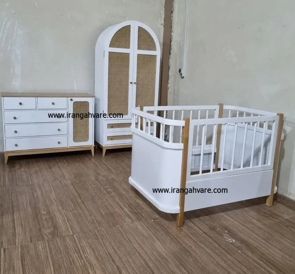 سرويس ٣ تيكه چوبى حصيرى كد M — تصویر ۷
