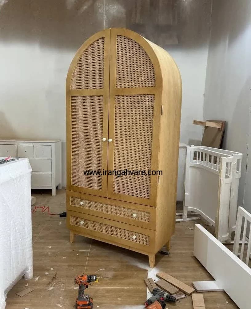 سرويس ٣ تيكه چوبى حصيرى كد M — تصویر ۲