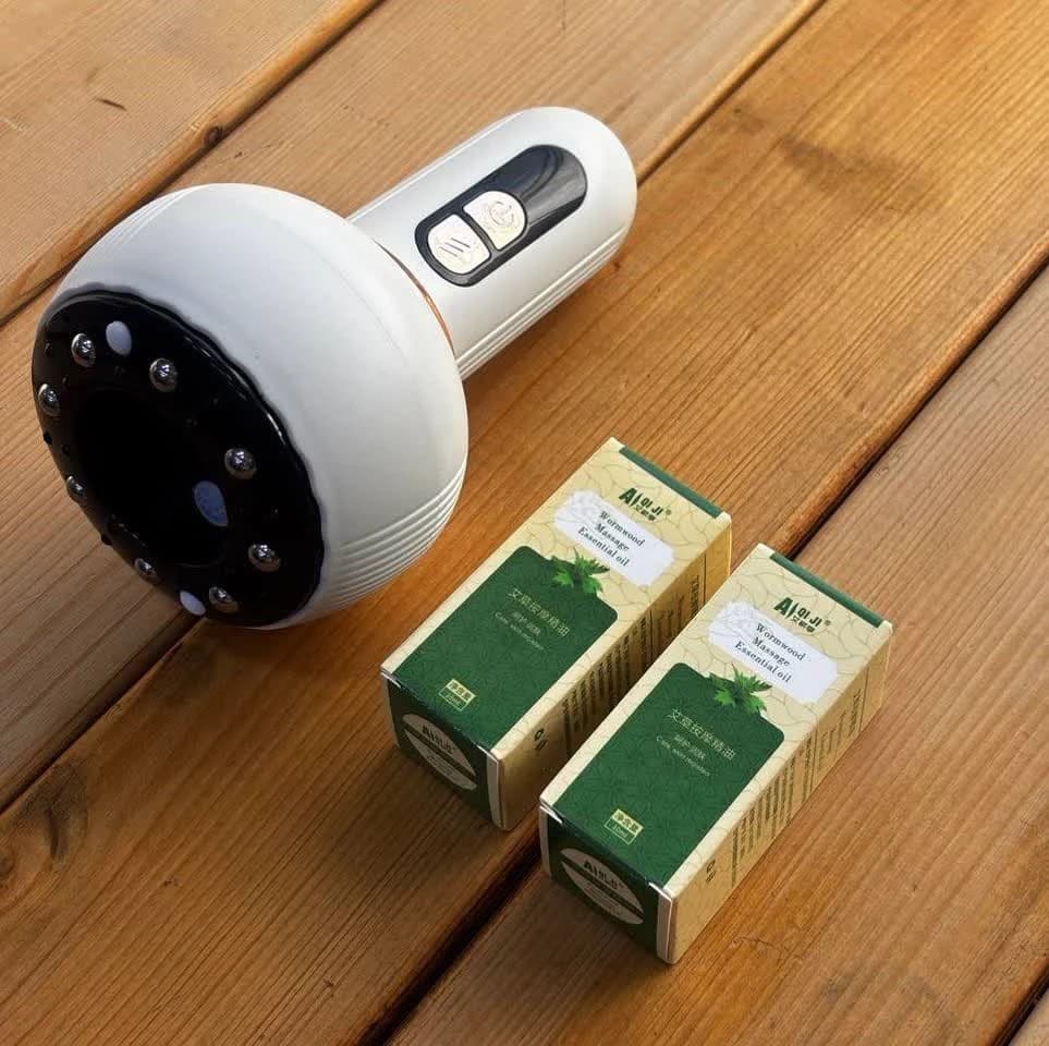 دستگاه بادکش و ماساژور شارژی حرارتی — تصویر ۶