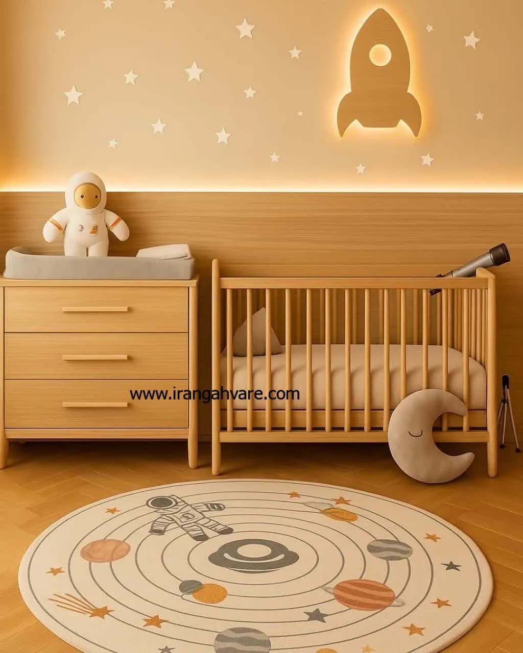 سرویس تخت و دراور ایکیا کد c