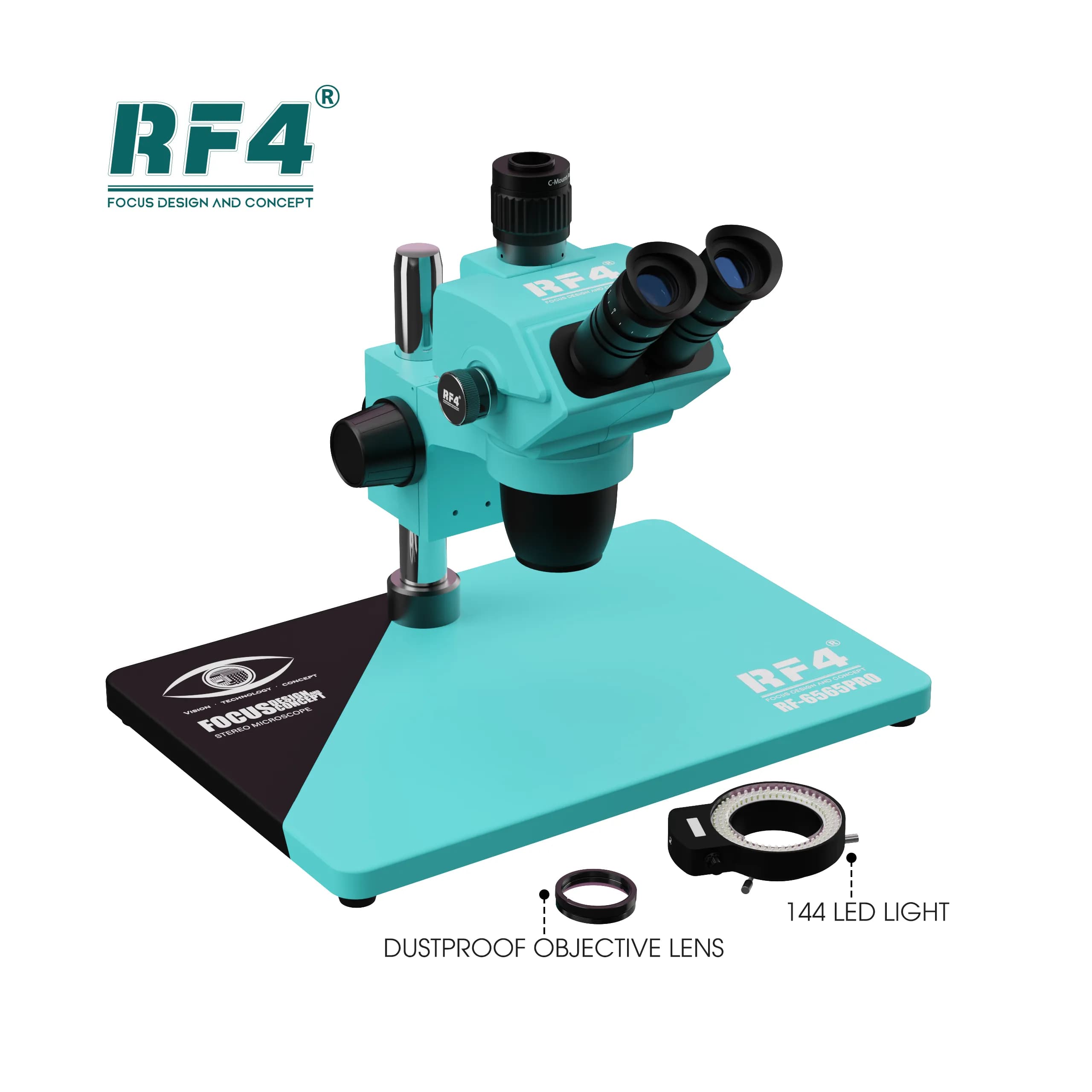 لوپ 3 چشم RF4 RF-6565PRO — تصویر ۲