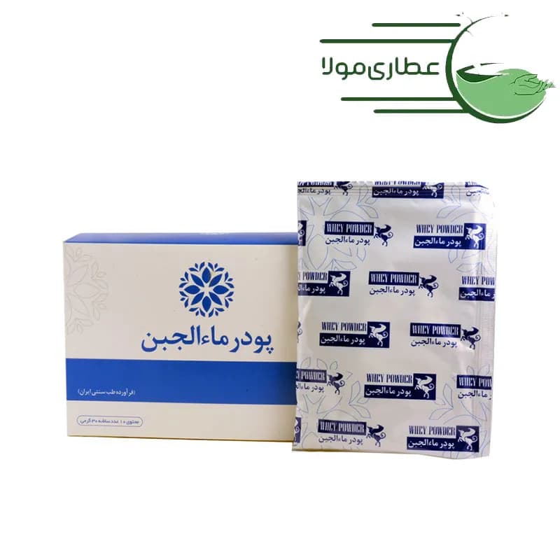 پودر ماءالجبن نیاک ساده 10 ساشه‌ای