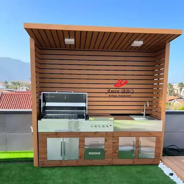 باربیکیو آیلند مدل AMINBBQ_SWRC_243 — تصویر ۲