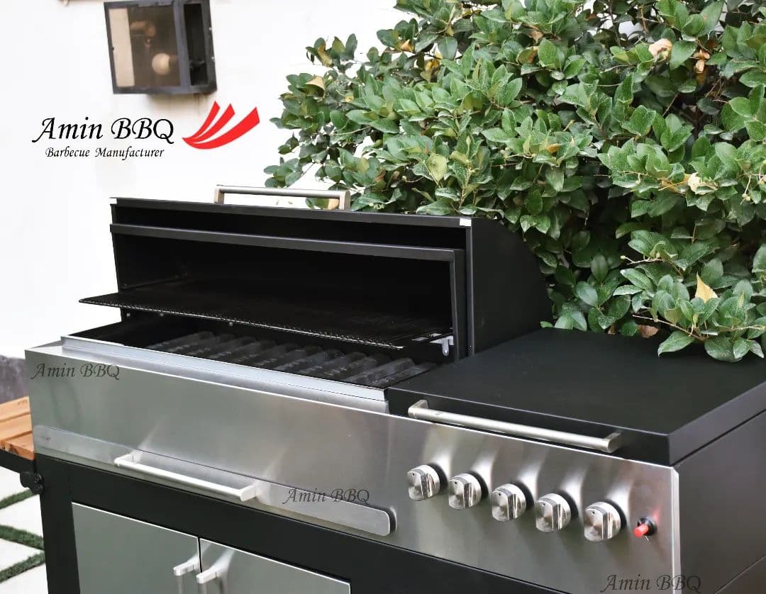 باربیکیو گازی مدل AMINBBQ-BSRC-140 — تصویر ۳