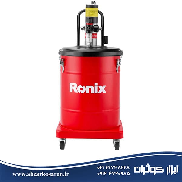 گریس پمپ سطلی 45 لیتری رونیکس Ronix مدل RH-4309 — تصویر ۷