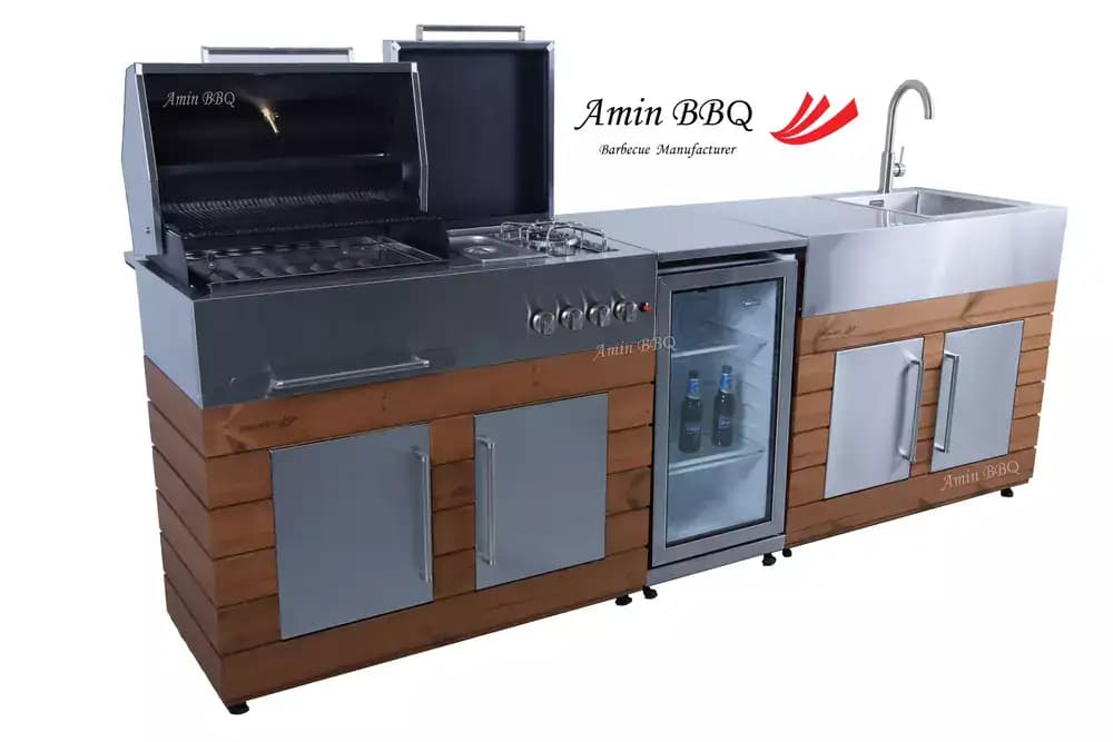 باربیکیو آیلند مدل AMINBBQ_SWRC-230