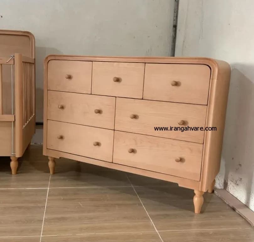 دراور چوبی 7 کشو — تصویر ۹