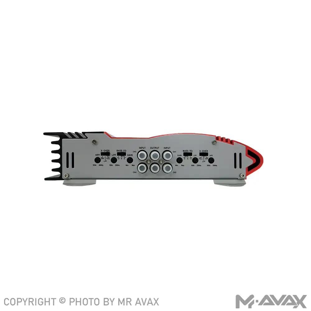 آمپلی فایر 4 کانال ام بی آکوستیک مدل MBA-480FX — تصویر ۱۱