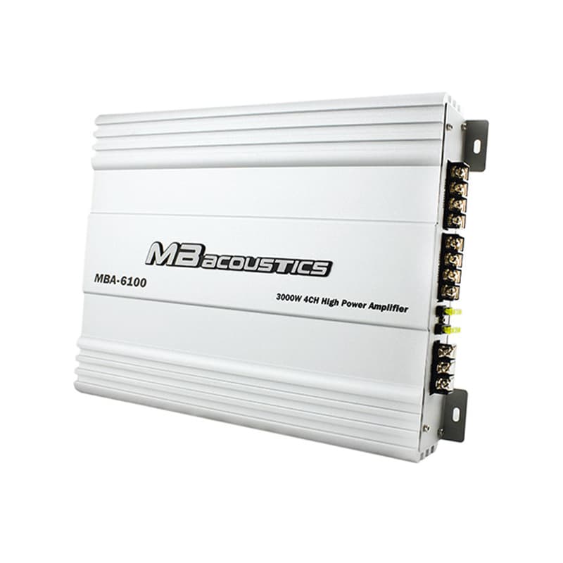 آمپلی فایر 4 کانال ام بی آکوستیکس مدل MBA-6100 — تصویر ۴