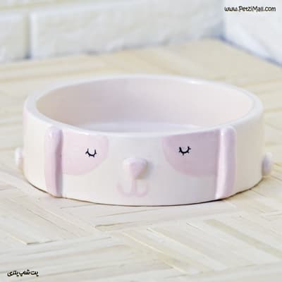 ظرف سرامیکی سگ طرح هاپو قطر ۱۶ سانتی متر کد ۵۵۹ — تصویر ۱۰