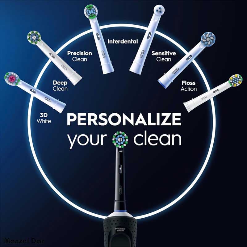مسواک برقی اورال بی مدل Vitality Pro Protect X Clean — تصویر ۵