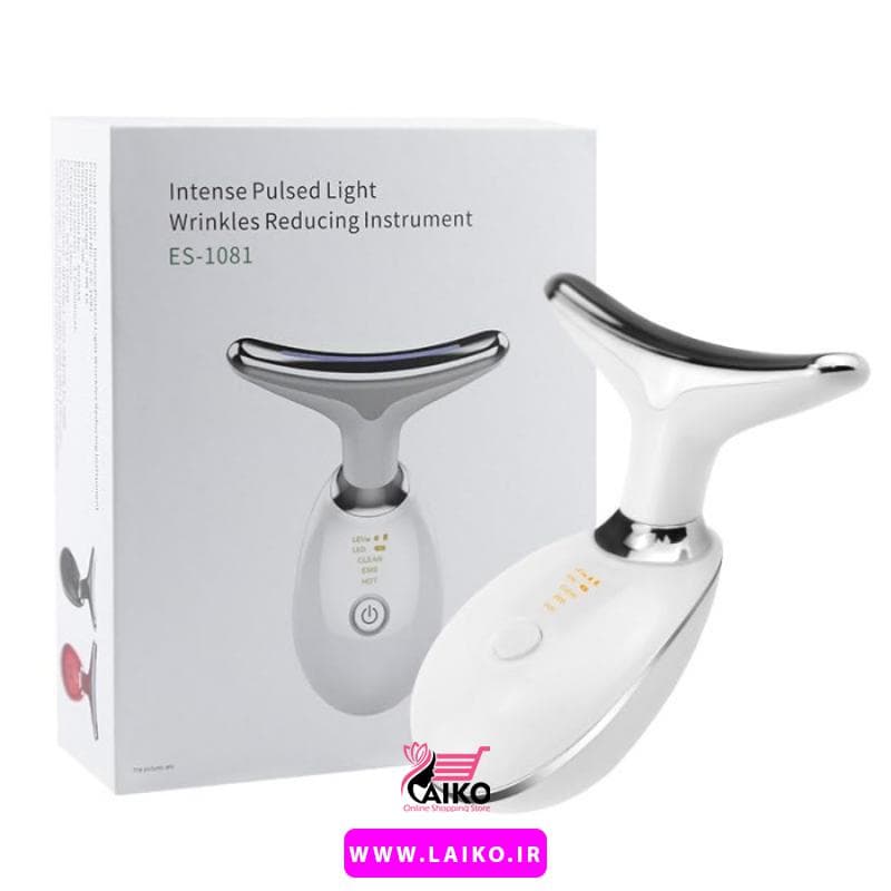 دستگاه رفع غبغب و گونه‌گذار جوانساز پوست ویبراتور حرارتی ES-1081 _ اورجینال — تصویر ۷
