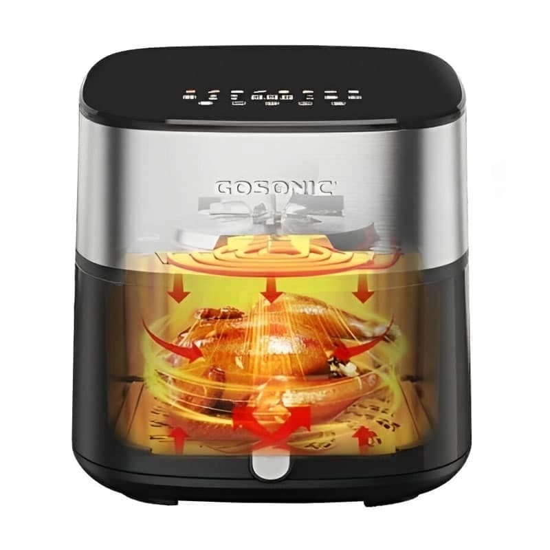 سرخ کن بدون روغن گوسونیک مدل GAF-118 — تصویر ۹