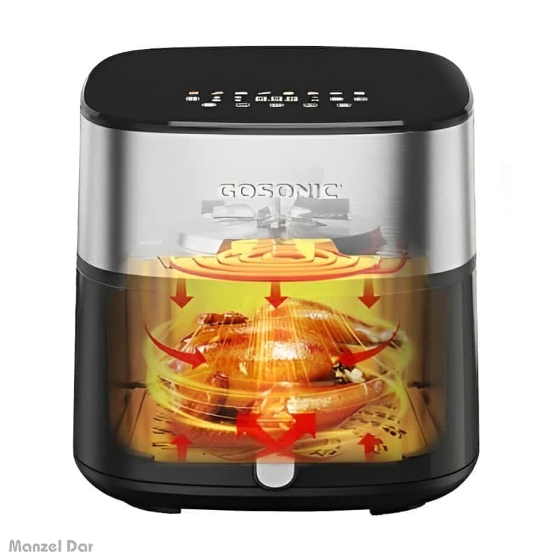 سرخ کن بدون روغن گوسونیک مدل GAF-118 — تصویر ۵
