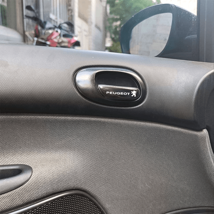 برچسب ژله‌ای داخل درب پژو 206 و 207 — تصویر ۵