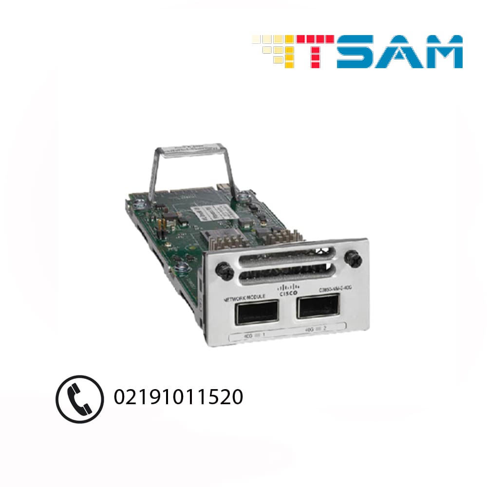 کارت ماژول سیسکو مدل C9300-NM-2Q — تصویر ۲