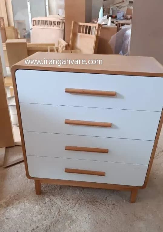 دراور دور چوبی 4 کشو — تصویر ۸