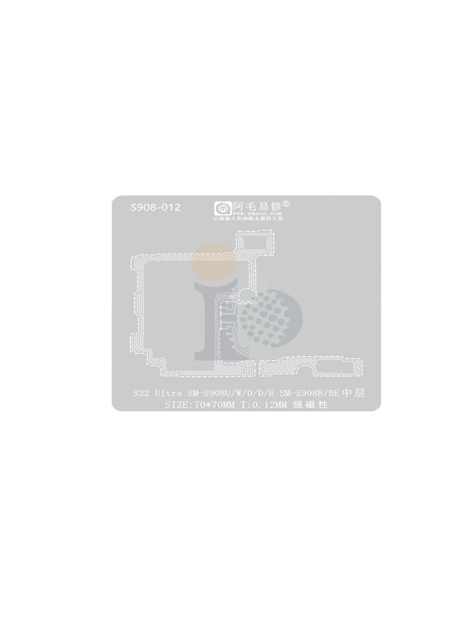 شابلون طبقات سامسونگ AMAOE S22 Ultra SM-S908U/B — تصویر ۲