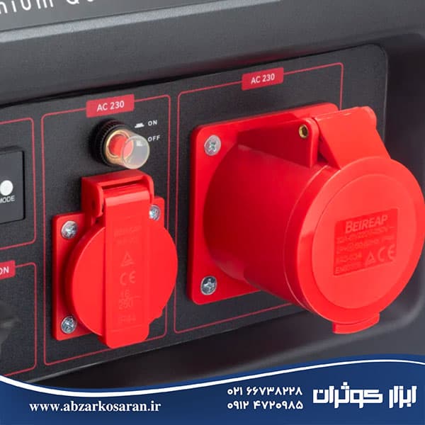 ژنراتور اینورتر کامپکت 6000 وات رونیکس Ronix مدل RH-4772 — تصویر ۱۱