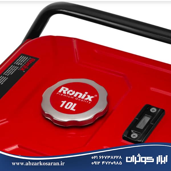 ژنراتور اینورتر کامپکت 4500 وات رونیکس Ronix مدل RH-4771 — تصویر ۵