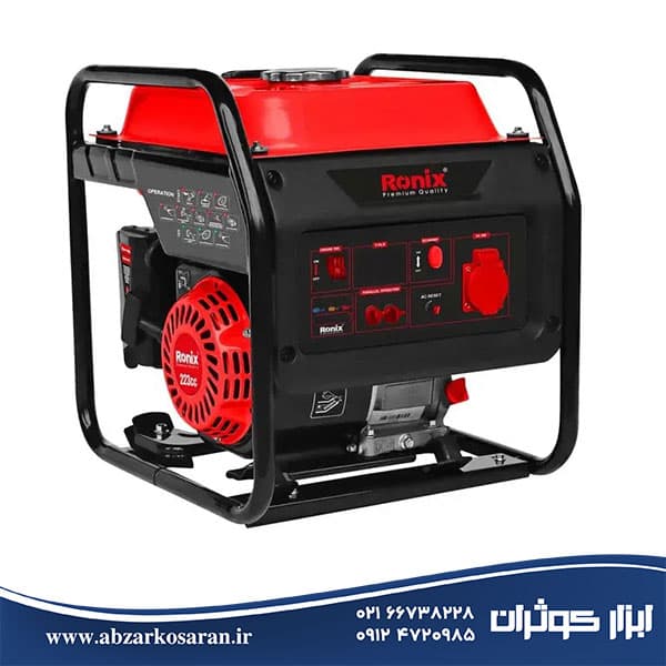 ژنراتور اینورتر کامپکت 4500 وات رونیکس Ronix مدل RH-4771