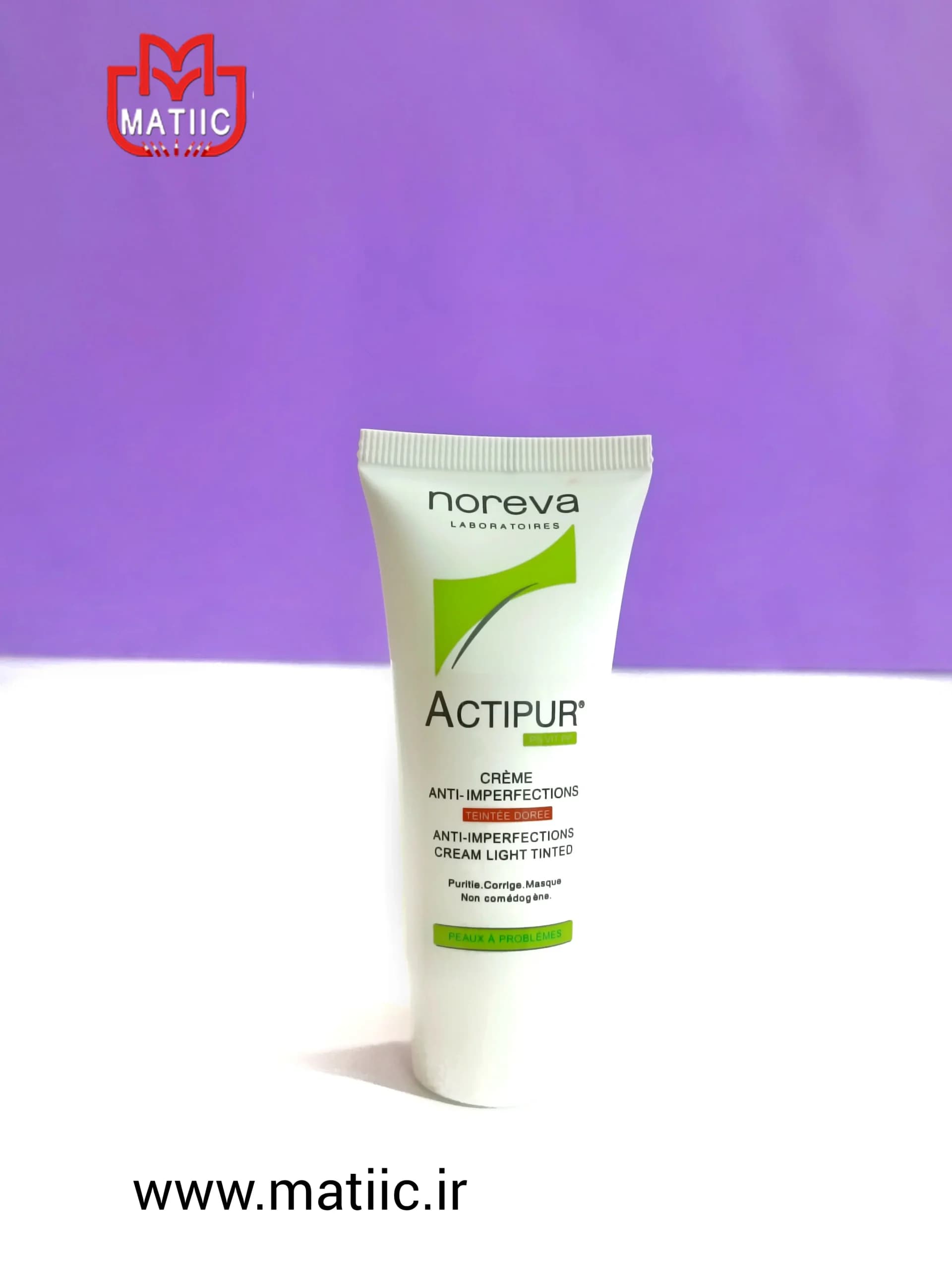 کرم پودر ضدجوش اکتی پور نوروا noreva actipur — تصویر ۵