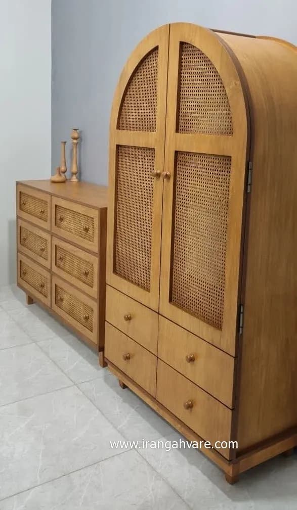 کمد حصیری گنبدی 4 کشو — تصویر ۹