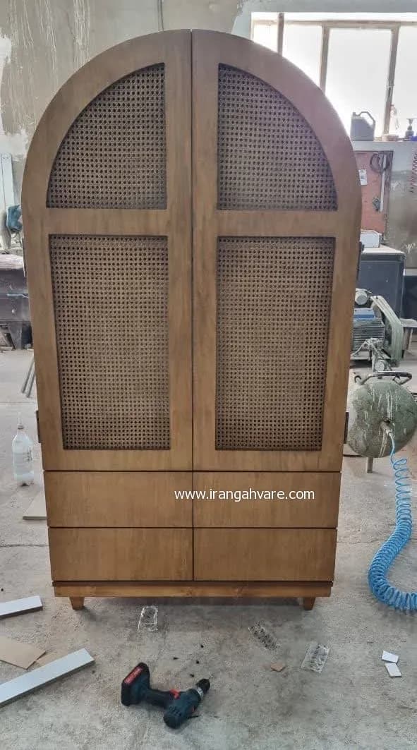 کمد حصیری گنبدی 4 کشو — تصویر ۲