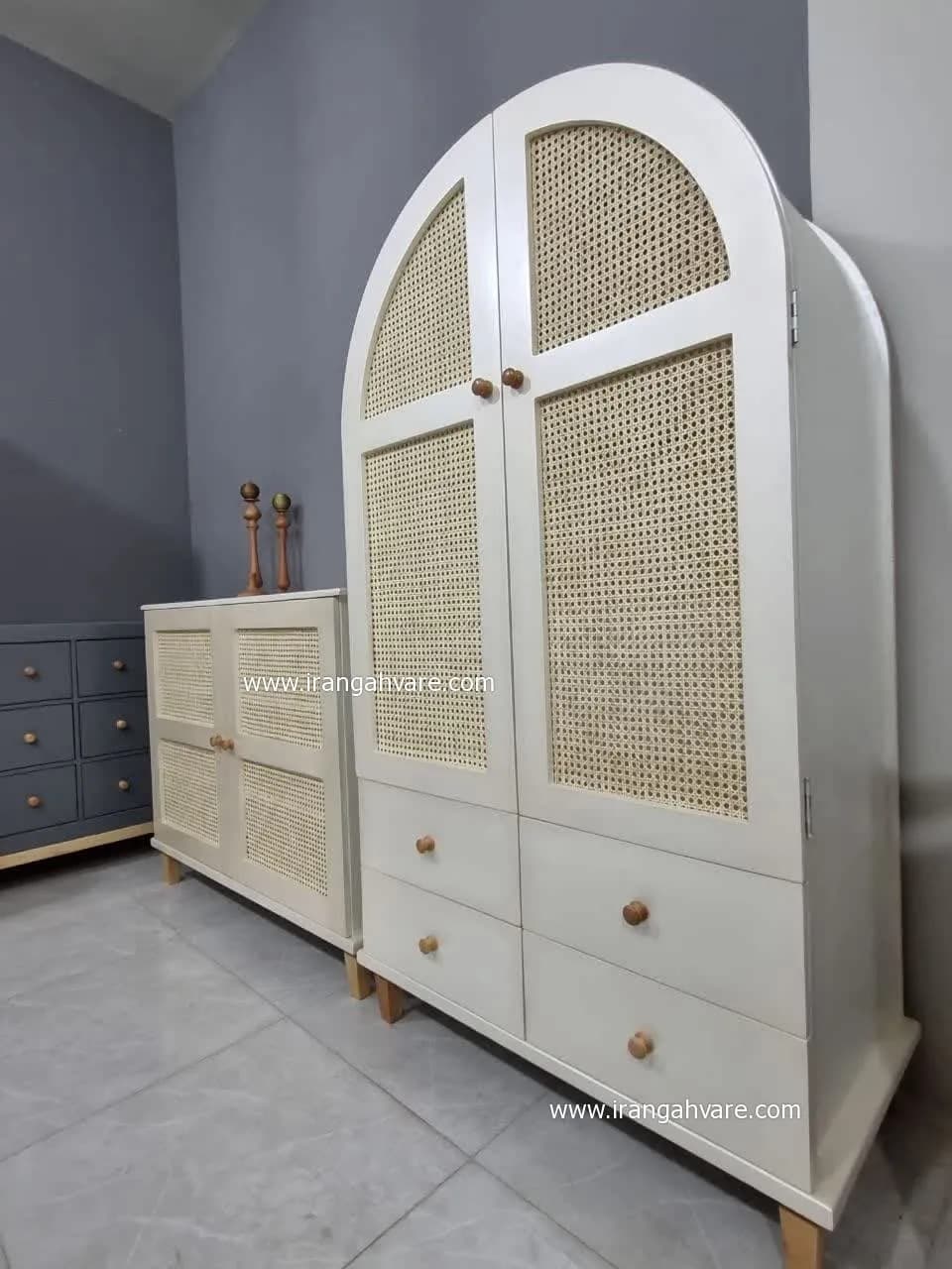 کمد حصیری گنبدی 4 کشو — تصویر ۵