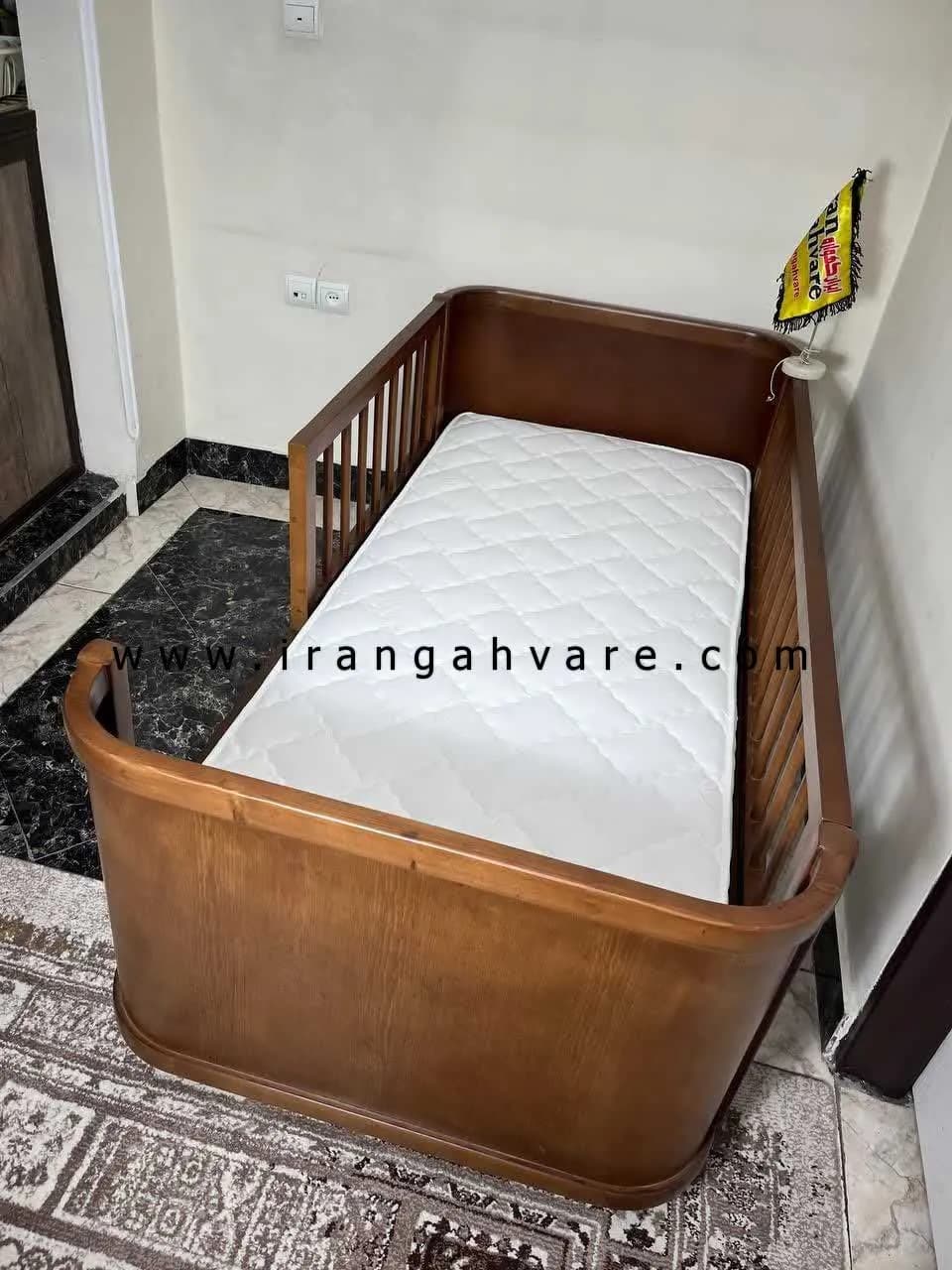 تخت نوجوان خم دار مدل دنیز — تصویر ۷