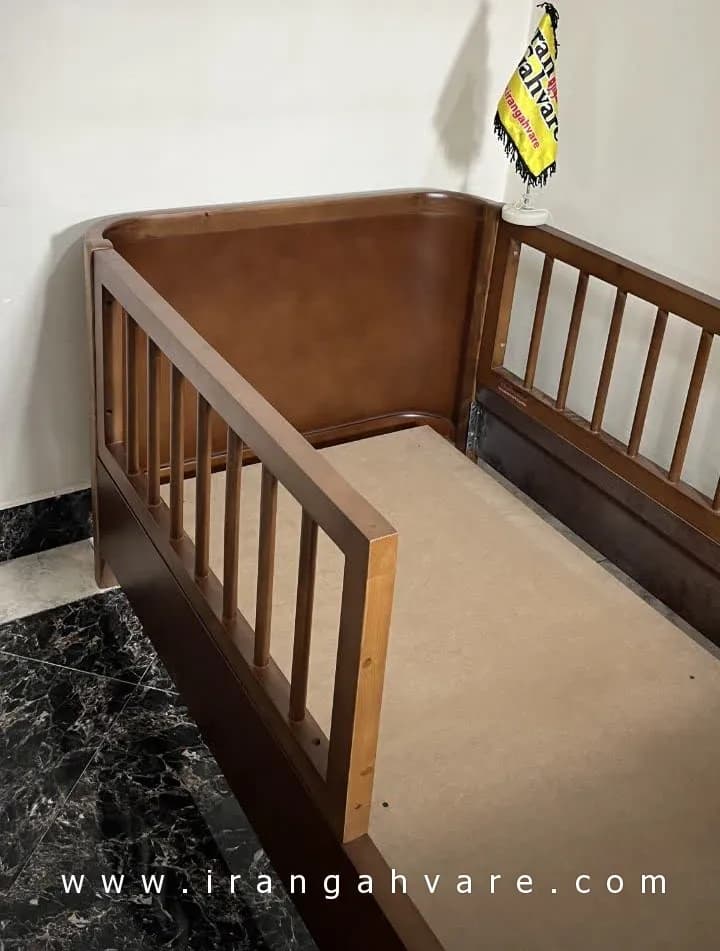 تخت نوجوان خم دار مدل دنیز — تصویر ۳