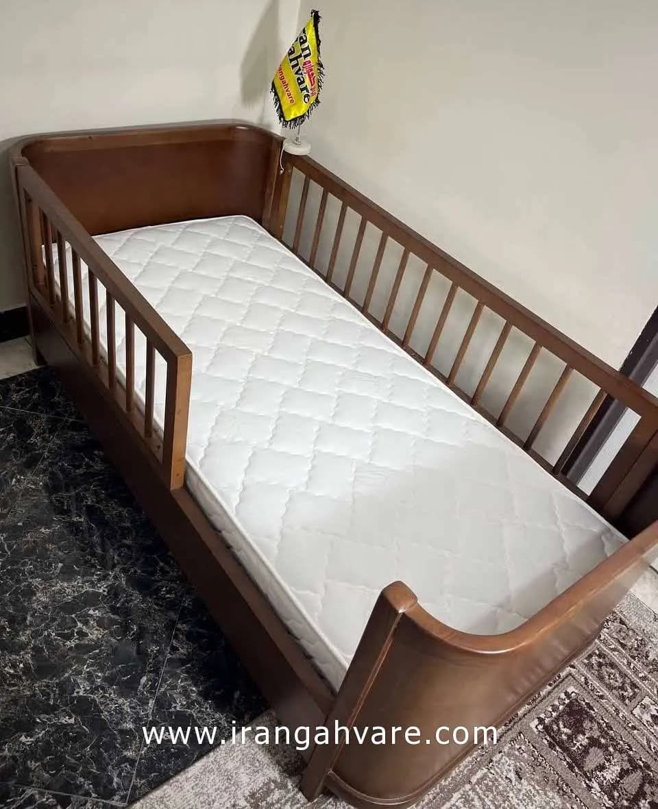 تخت نوجوان خم دار مدل دنیز — تصویر ۵