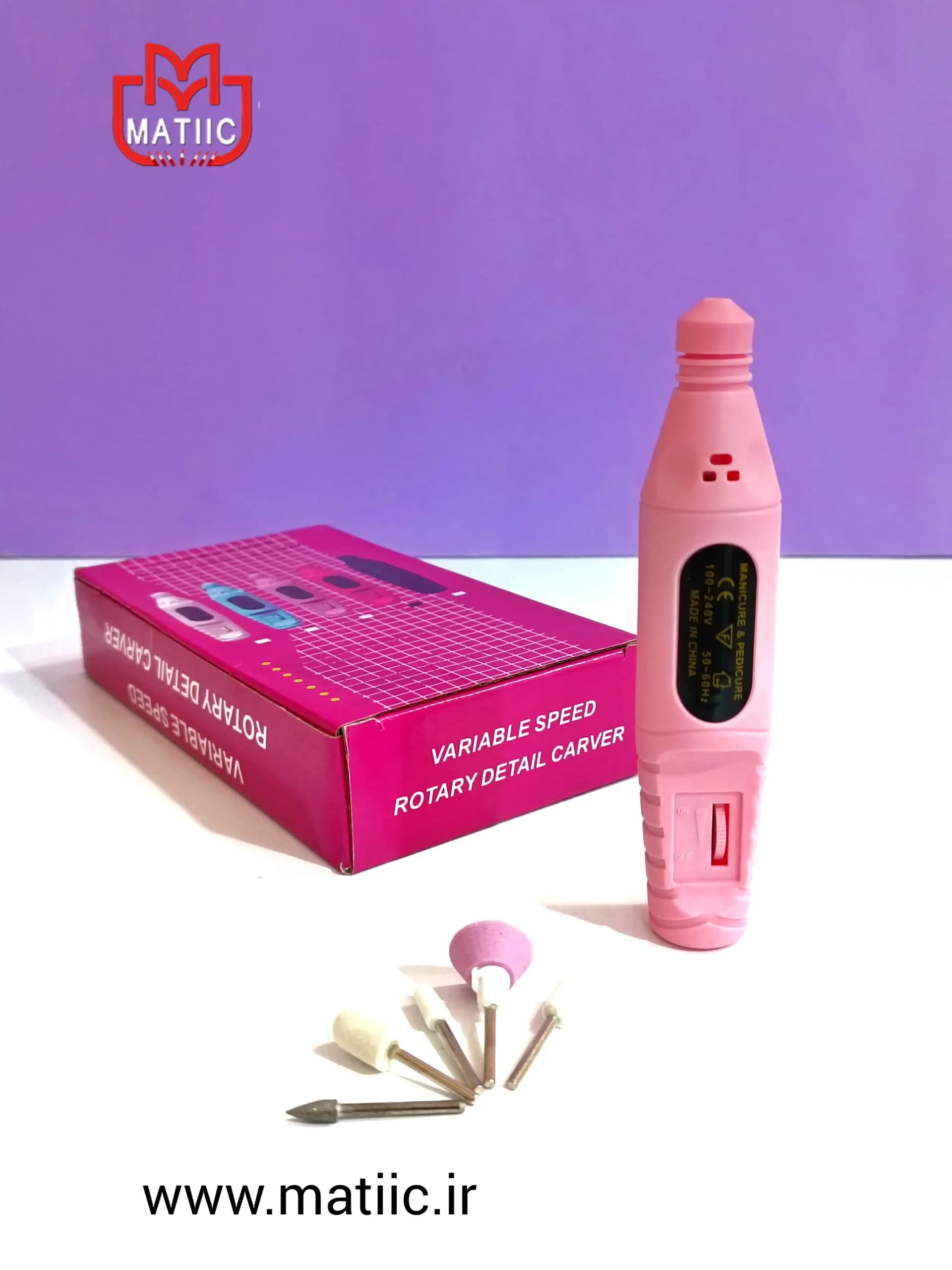 سوهان برقی ناخن Variable speed — تصویر ۴