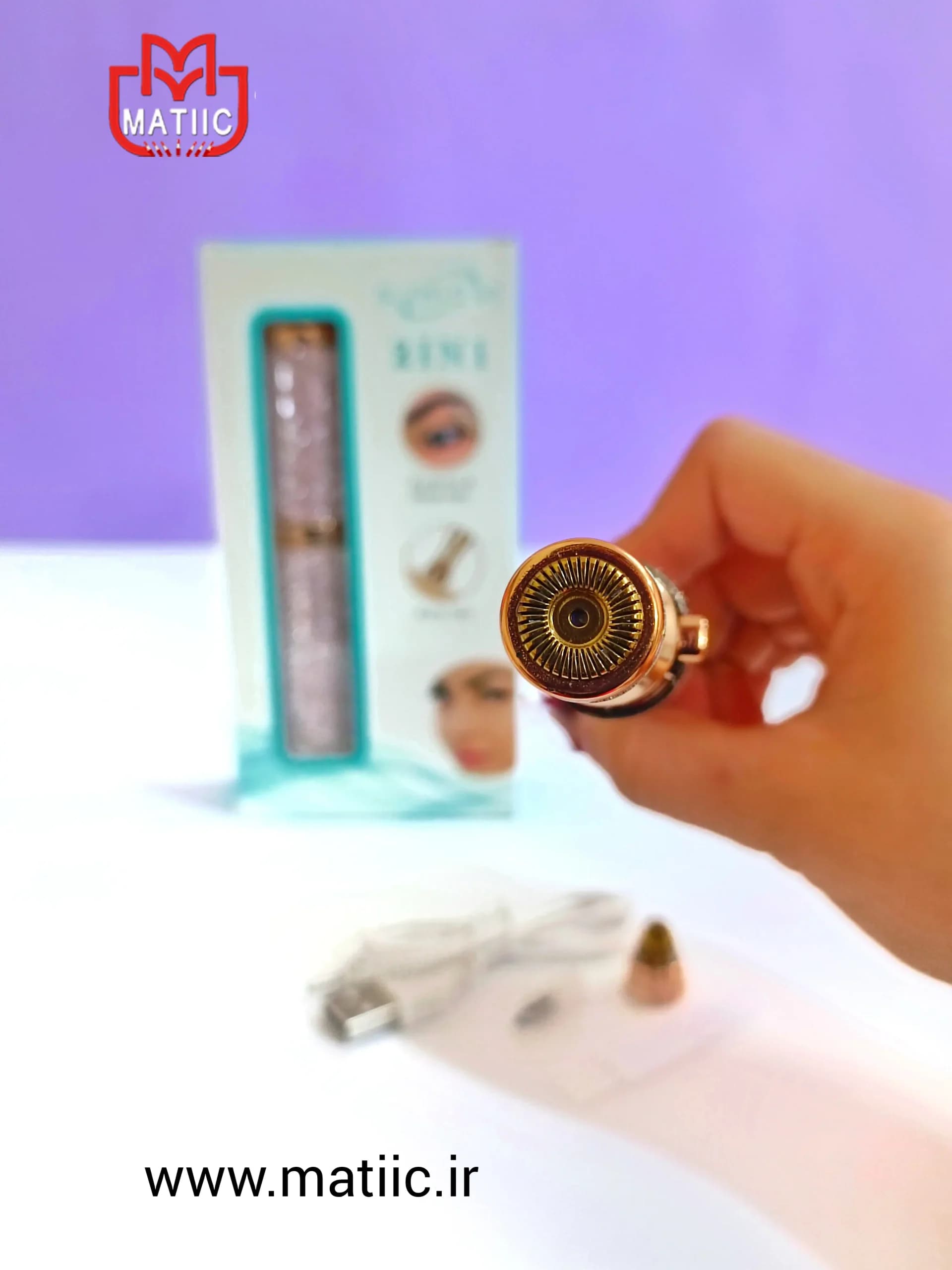 موزن ماتیکی دوکاره صورت و ابرو Blawless — تصویر ۲