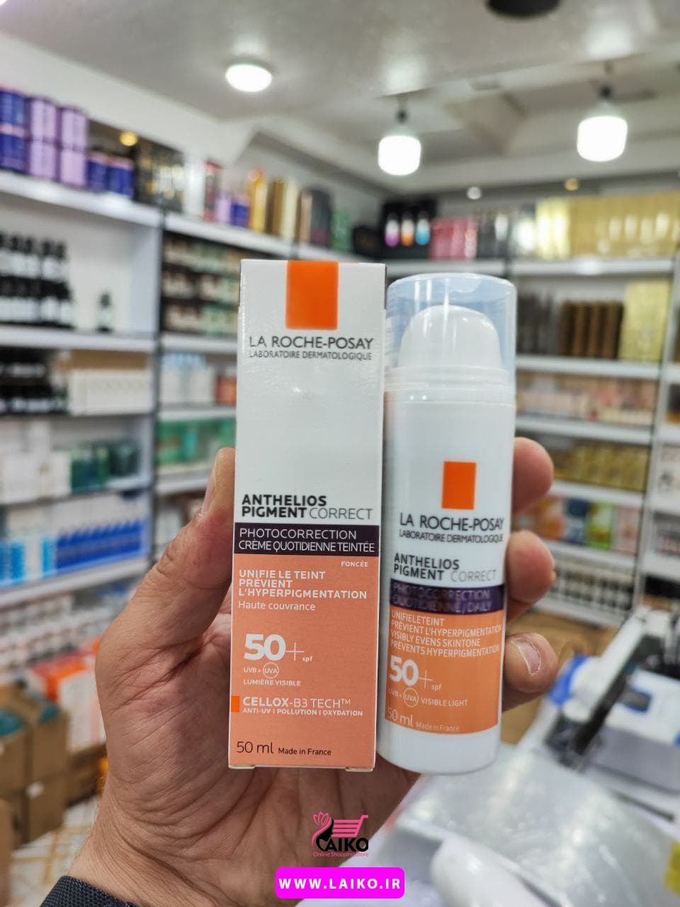 ضد آفتاب رنگی پیگمنت کارکت لاروش پوزای LA ROCHE POSAY — تصویر ۸