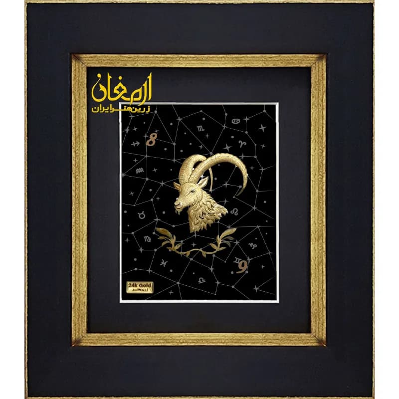 تابلو طلا ماه تولد دی جدید — تصویر ۲