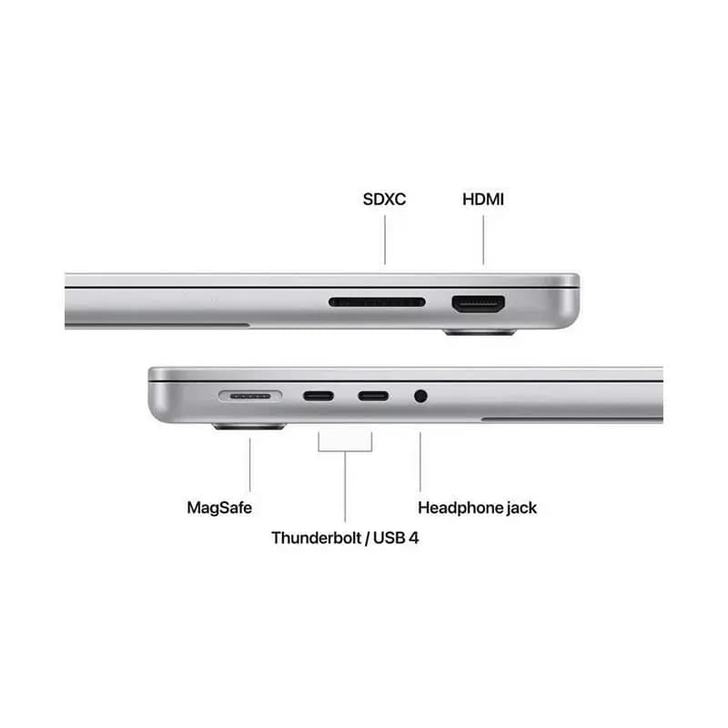 لپ تاپ اپل مدل Apple MacBook Pro 14 MTL73 M3 LLA — تصویر ۵