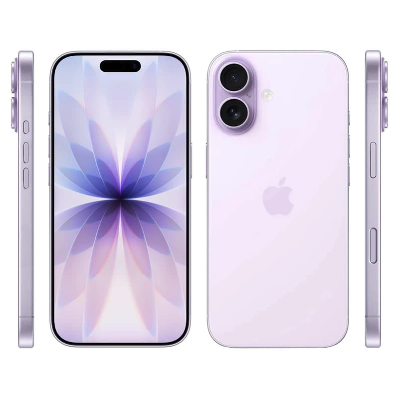 گوشی آیفون 17normal مدل CH256/8 رنگ بنفش — تصویر ۲