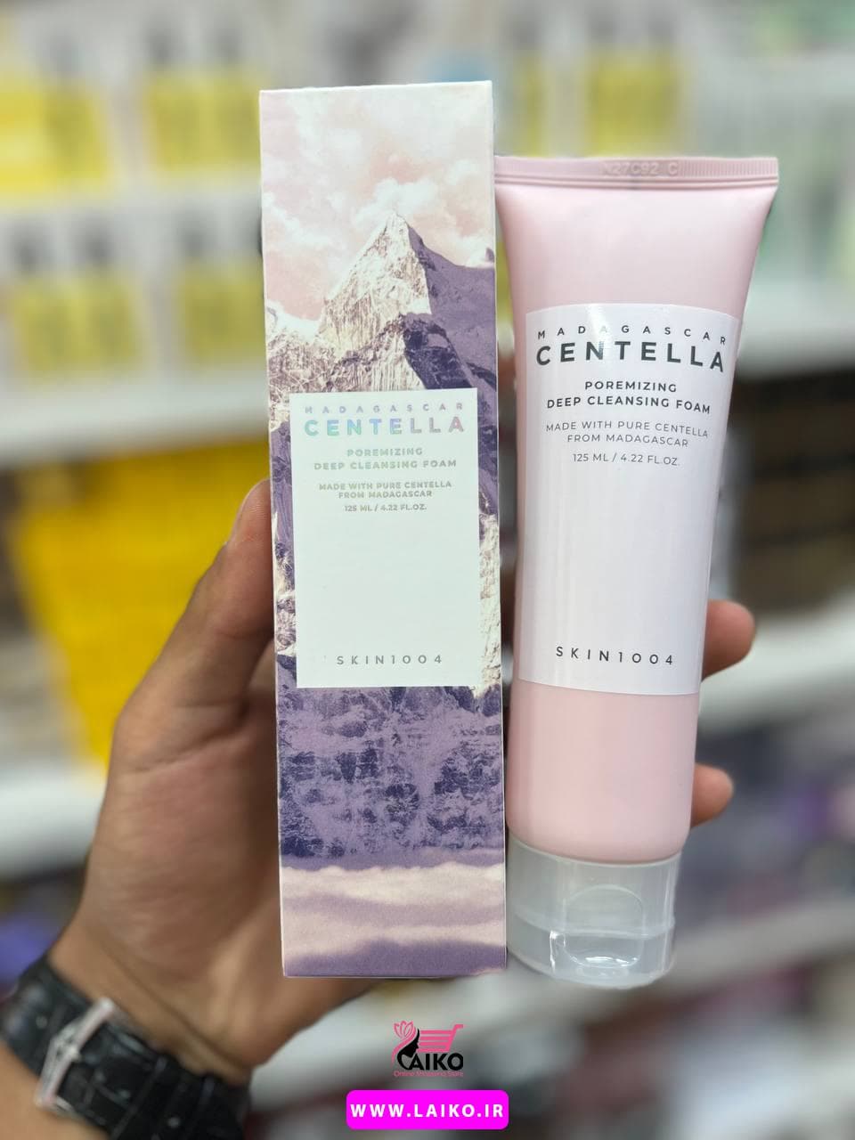 فوم تمیز کننده عمیق ماداگاسکار سنتلا CENTELLA — تصویر ۶