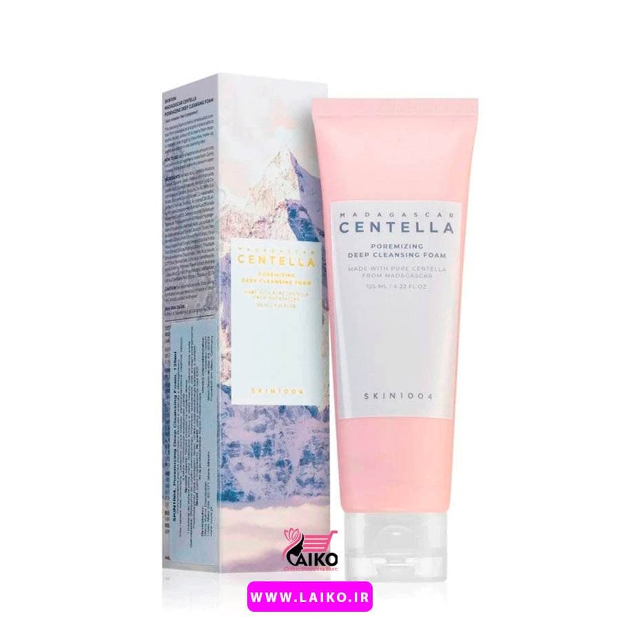 فوم تمیز کننده عمیق ماداگاسکار سنتلا CENTELLA — تصویر ۵