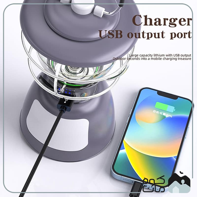 چراغ کمپینگ فانوسی اسنوهاک کد SN-H8131 — تصویر ۸