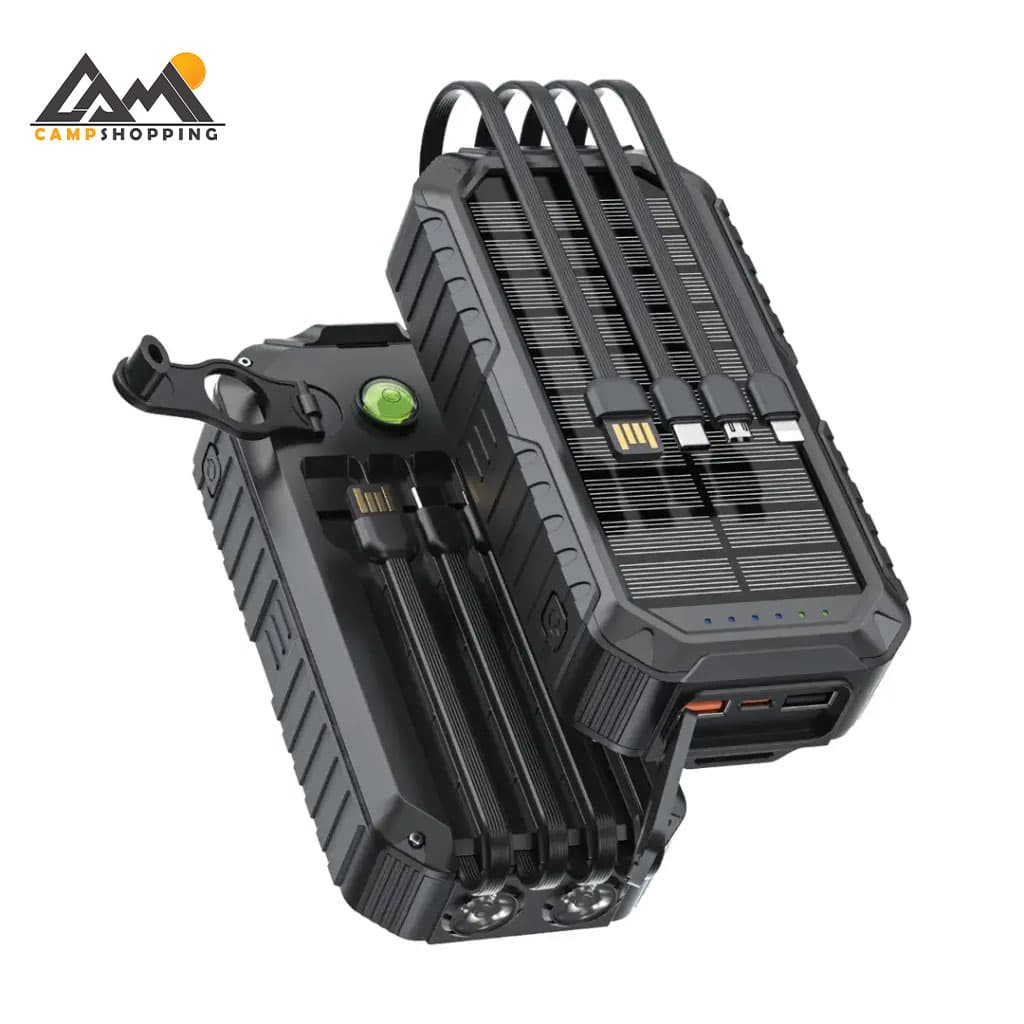 پاوربانک گرین لاین مدل SOLAR MATE کد GNSOLM20P – ظرفیت 20000 میلی آمپر — تصویر ۳