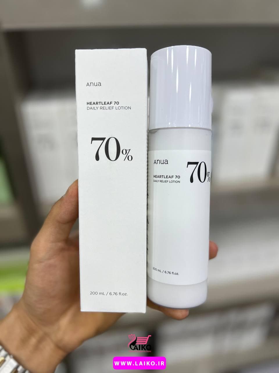 لوسیون آبرسان و تسکین دهنده روزانه 70% آنوا anua — تصویر ۱۰