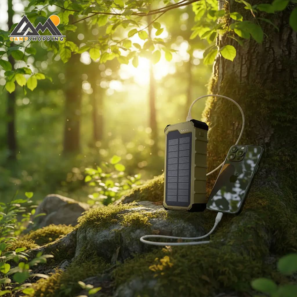 پاوربانک سولار پاورولوجی مدل SOLARA کد PPBCHA99 – ظرفیت 20000 میلی آمپر — تصویر ۳