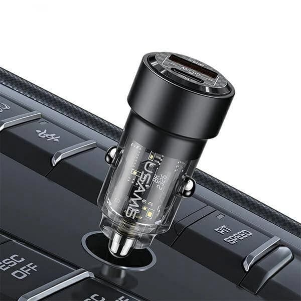 شارژر فندکی 60 وات یوسمز مدل CC208 — تصویر ۲