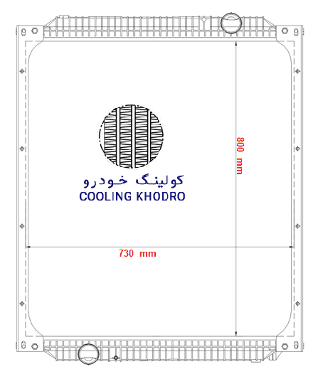 رادیاتور هوو فراز 4لول (کشنده جفت محور) — تصویر ۴