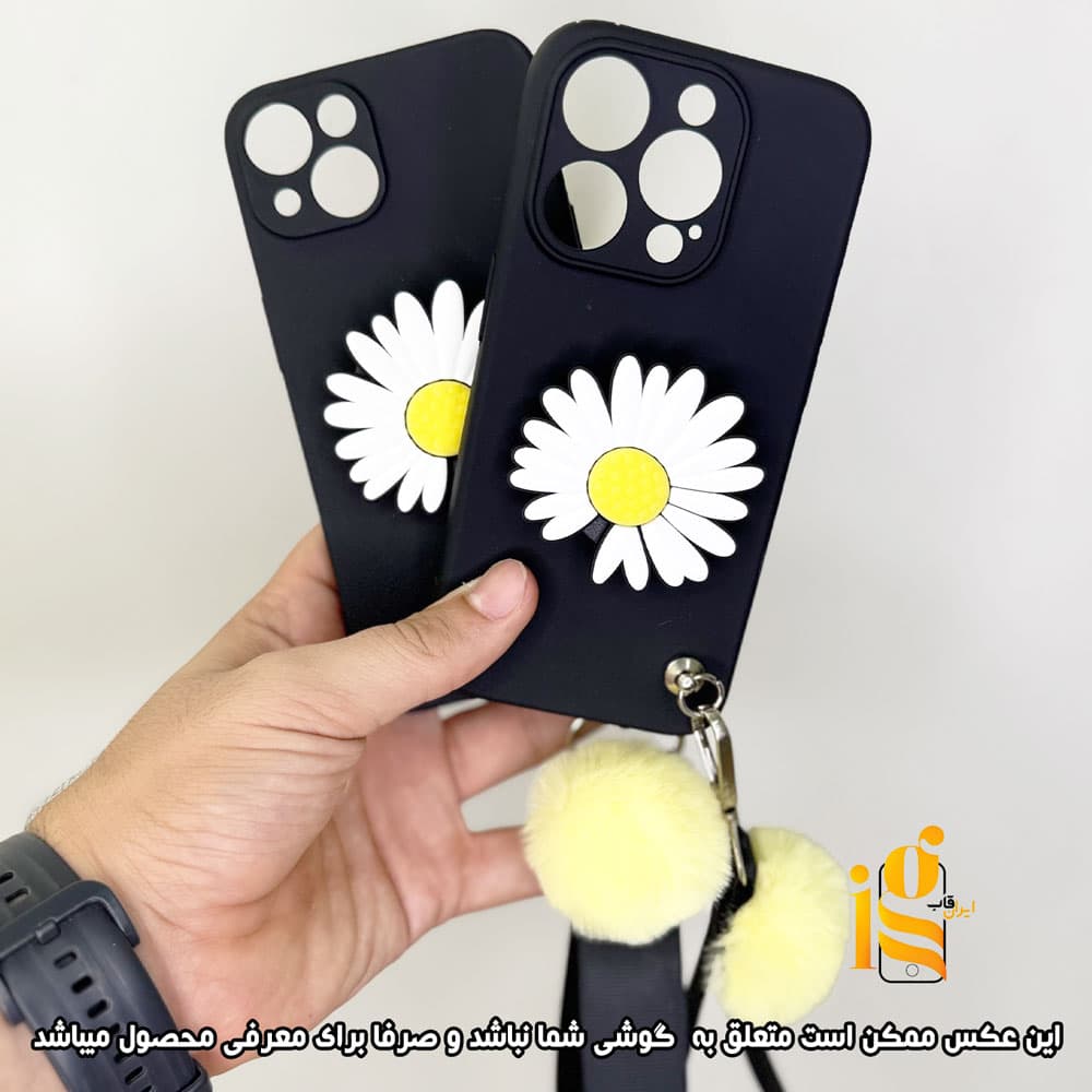 قاب گوشی گل بابونه برای موبایل سامسونگ A07 — تصویر ۲